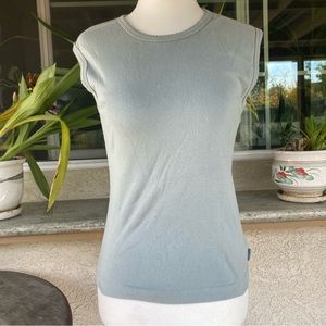 27- Baleno Tank w/ Scalloped Lace Trim